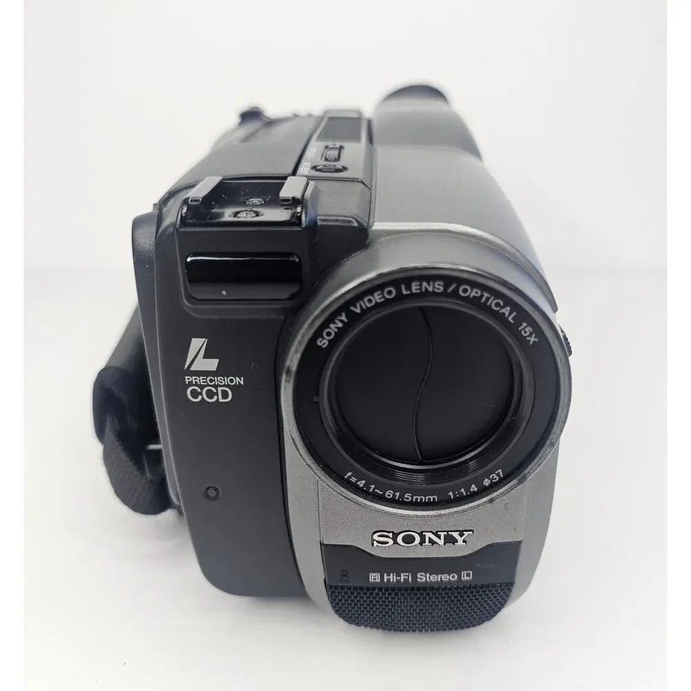 SONY Handycam CCD-TRV52 Vision Steady Shot 8 Camcorder 30x Digital Zoom Untested